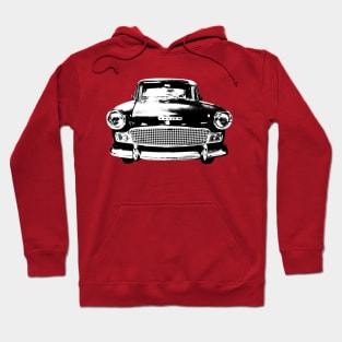 Standard Ensign 1960s British classic car monoblock black and white Hoodie